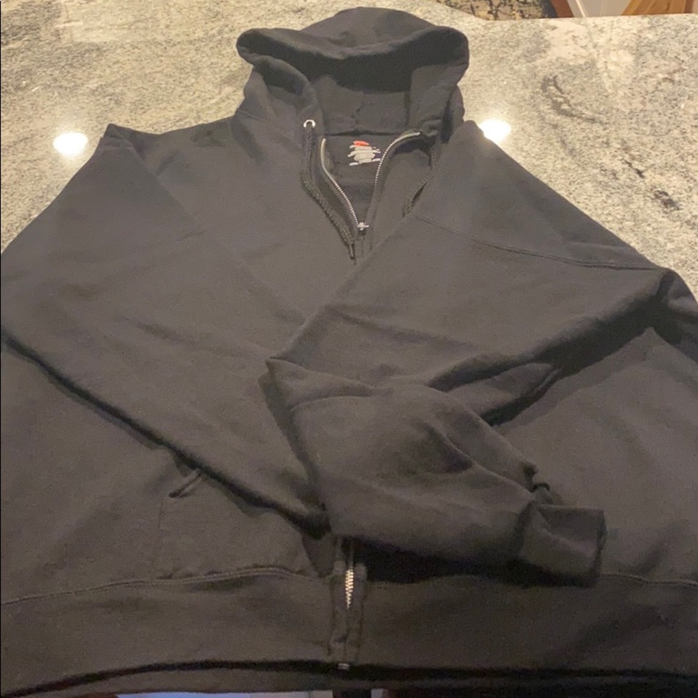 Men’s black Hanes eco smart hoodie